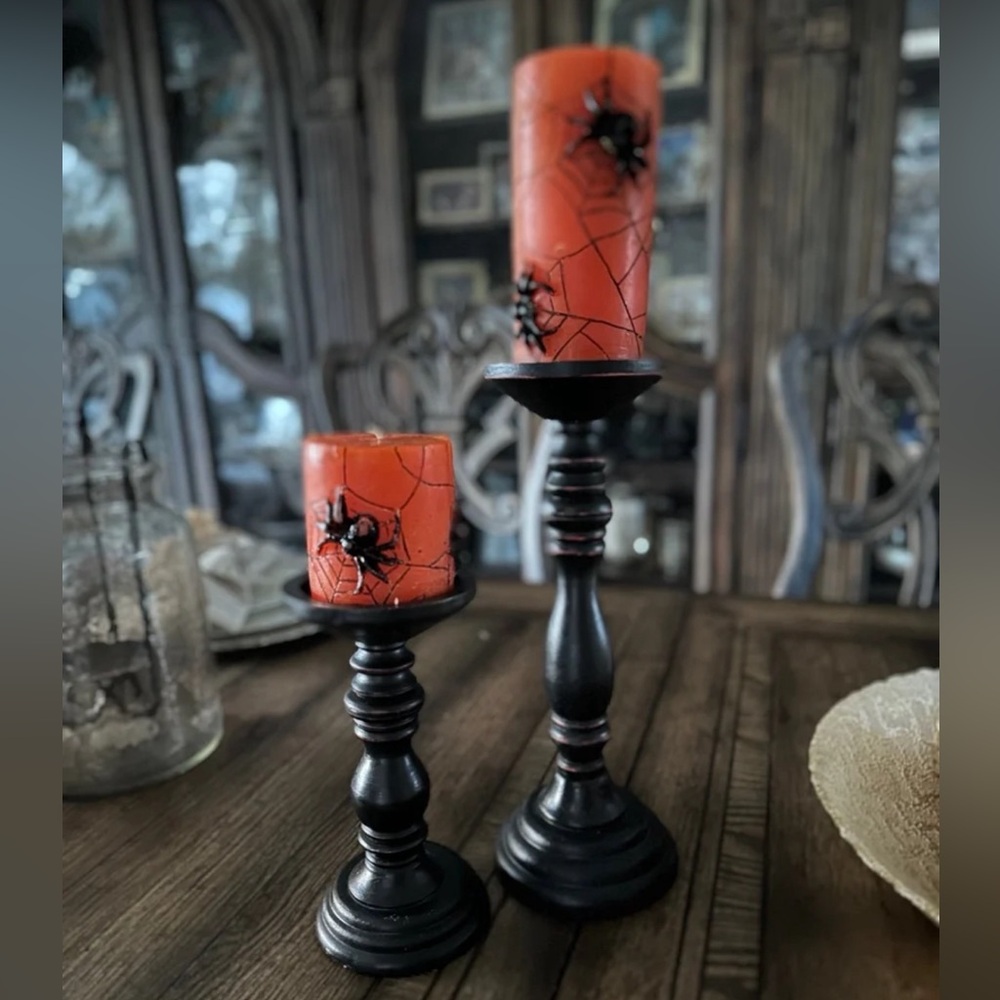 Halloween Candelabra Decor * Like New